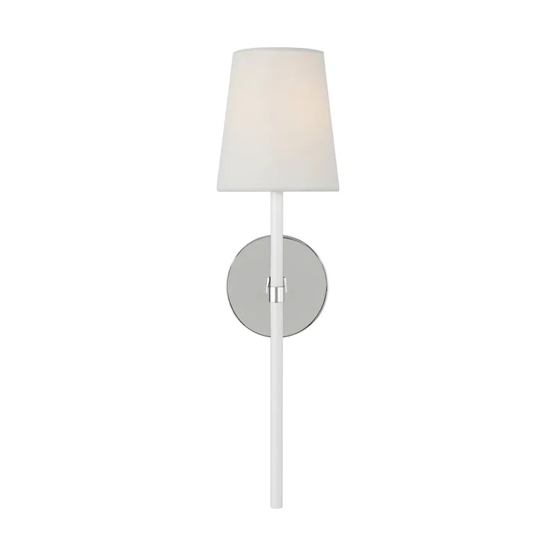 kate spade new york Monroe Tail Sconce in Polished Nickel