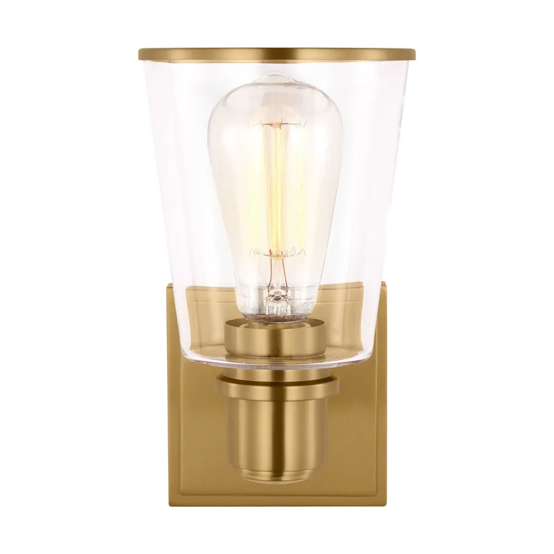 Chapman & Myers Alessa Sconce in Burnished Brass