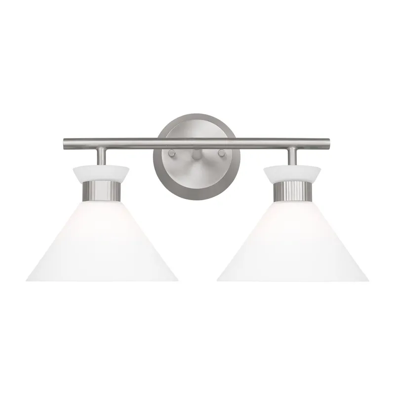 Drew & Jonathan Belcarra 2 - Light Bath in Brushed Steel