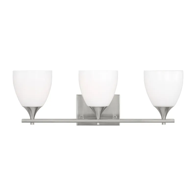 Drew & Jonathan Toffino 3 - Light Bath in Brushed Steel
