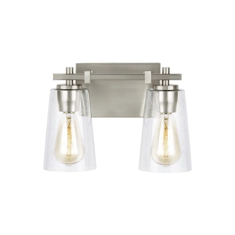 Sean Lavin Mercer 2 - Light Vanity in Satin Nickel