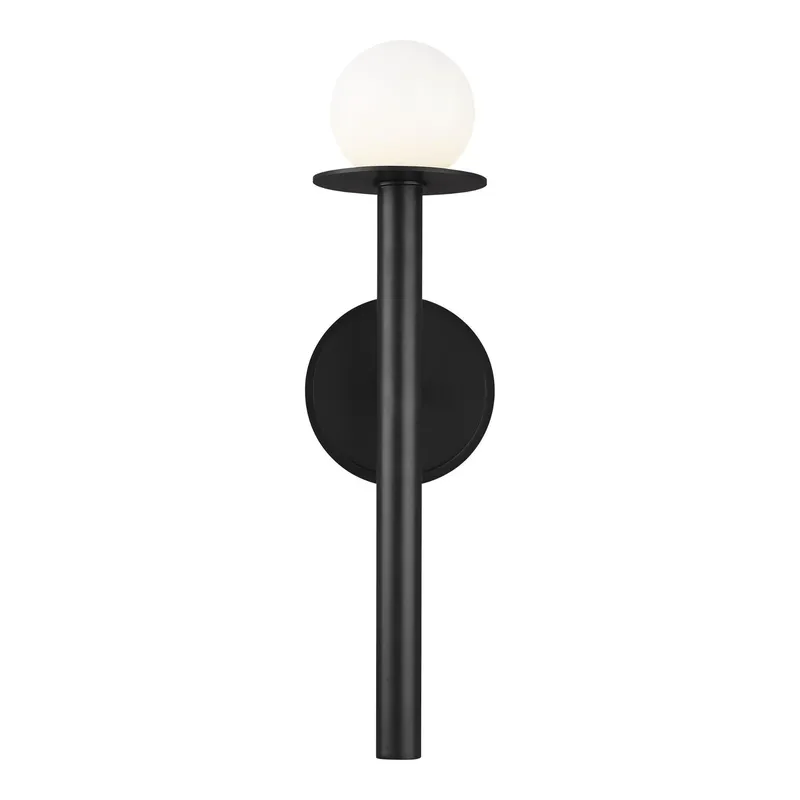 Kelly Wearstler Nodes Sconce in Midnight Black