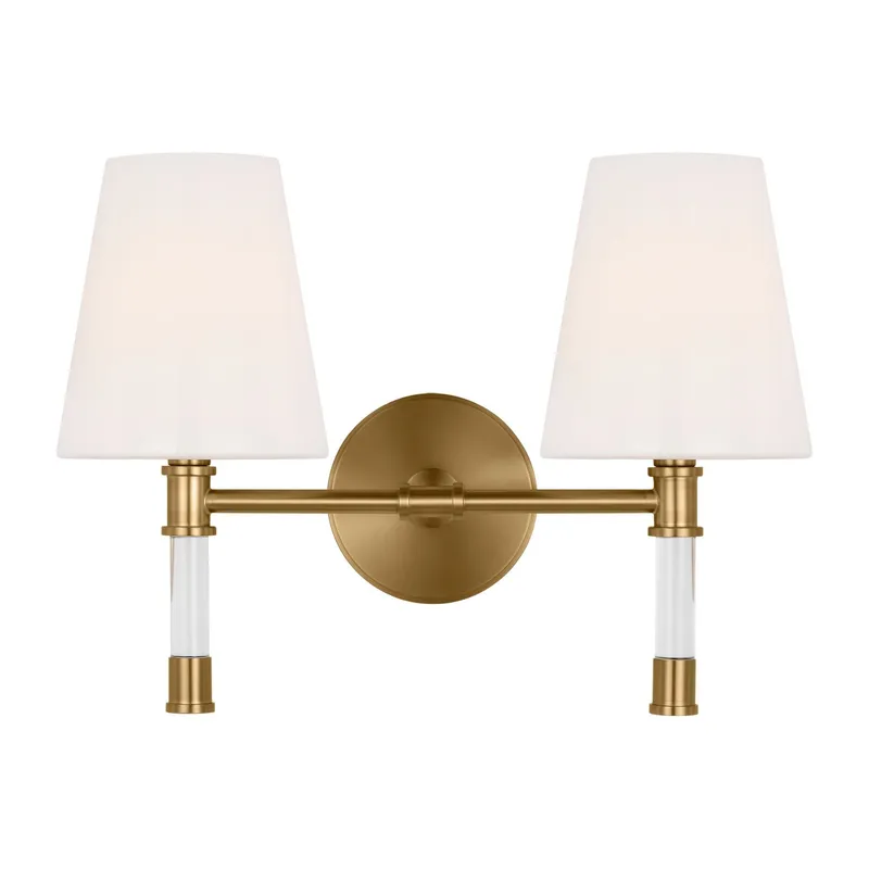 Chapman & Myers Hanover 2 - Light Vanity in Burnished Brass