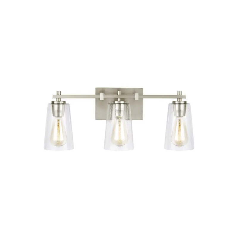 Sean Lavin Mercer 3 - Light Vanity in Satin Nickel
