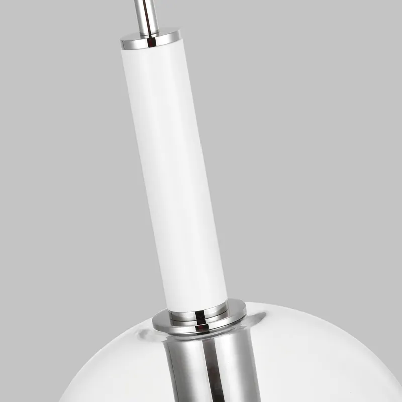 kate spade new york Monroe Round Pendant in Polished Nickel