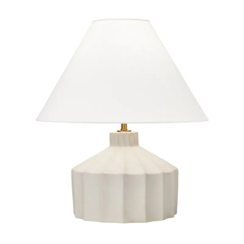 Kelly Wearstler Veneto Small Table Lamp in Matte Concrete
