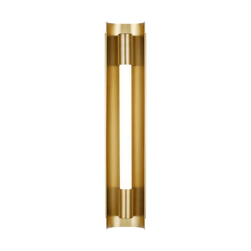 Kelly Wearstler Carson Small Vanity in Burnished Brass