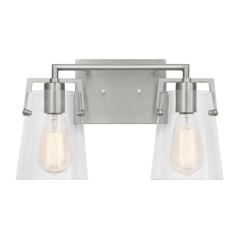 Drew & Jonathan Crofton 2 - Light Bath in Brushed Steel