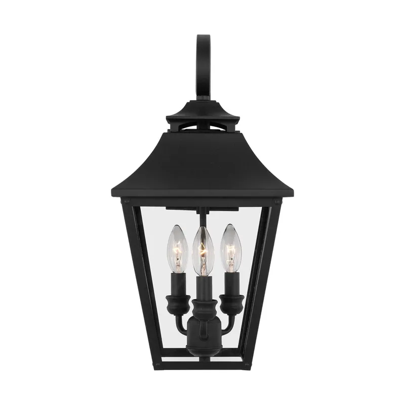 Sean Lavin Galena Medium Lantern in Textured Black