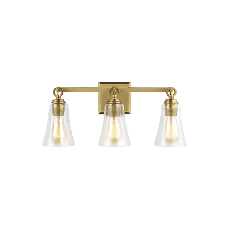 Sean Lavin Monterro 3 - Light Vanity in Burnished Brass