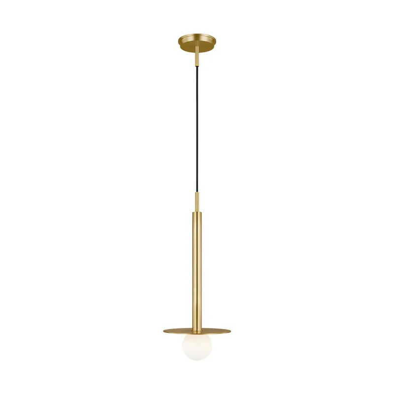 Kelly Wearstler Nodes Short Pendant in Burnished Brass