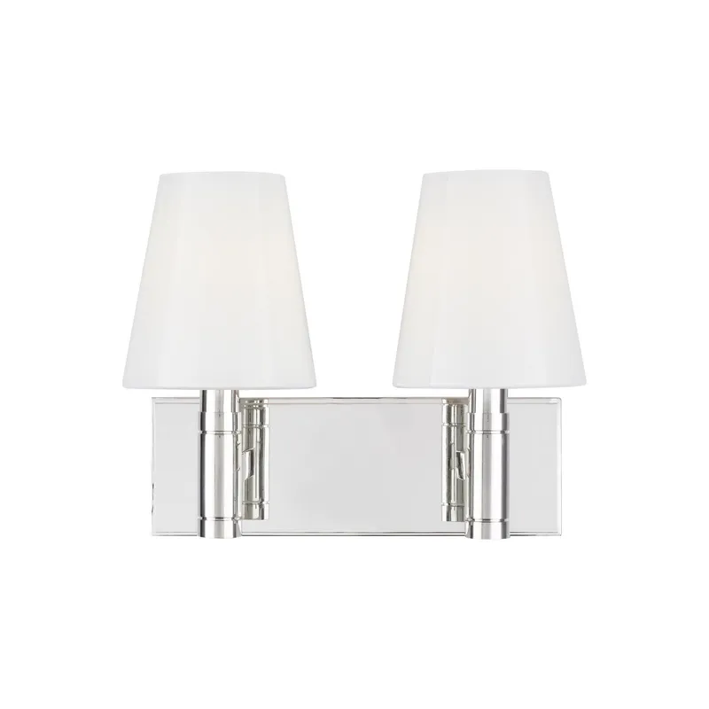 Thomas O'Brien Beckham Classic Vanity in Polished Nickel