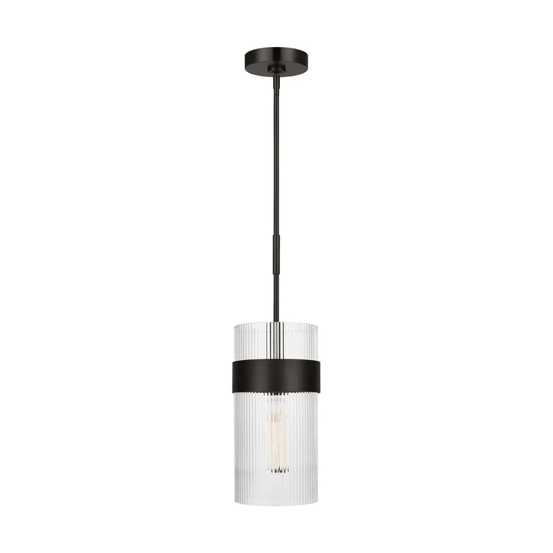 Chapman & Myers Geneva Large Pendant in Aged Iron