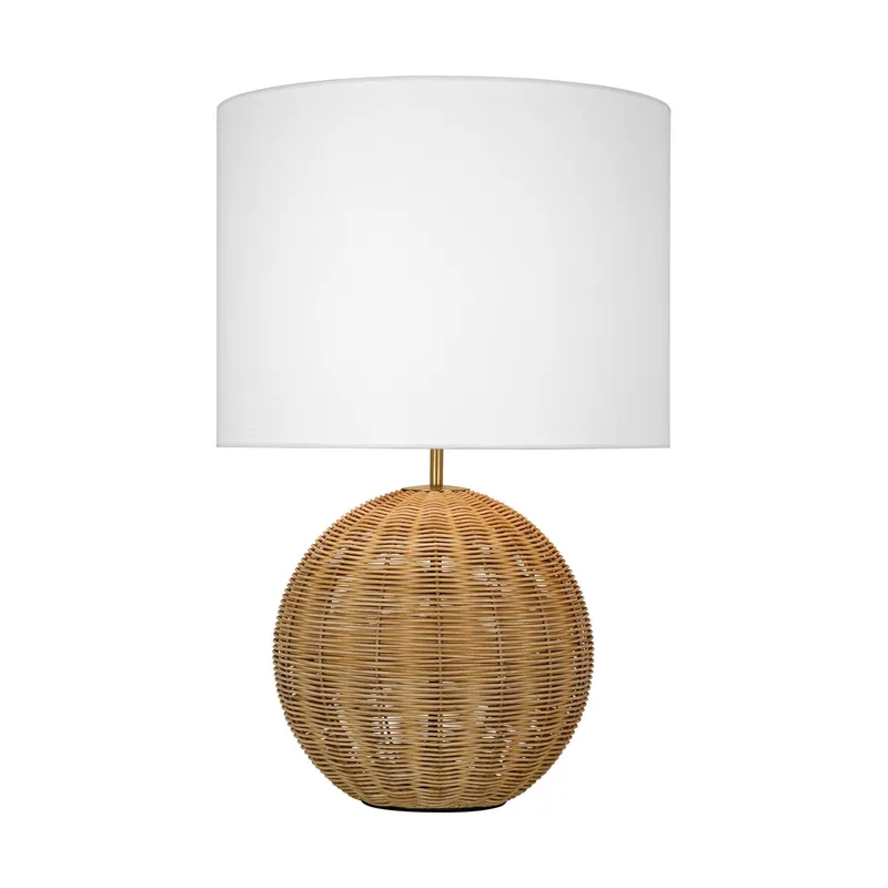 kate spade new york Mari Medium Table Lamp in Burnished Brass