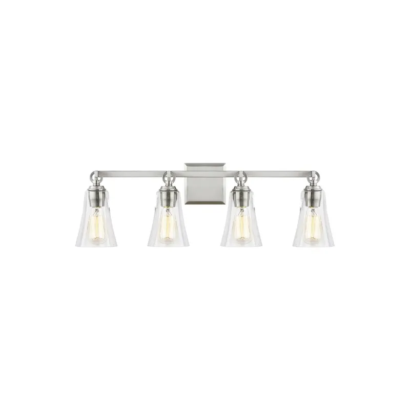 Sean Lavin Monterro 4 - Light Vanity in Satin Nickel