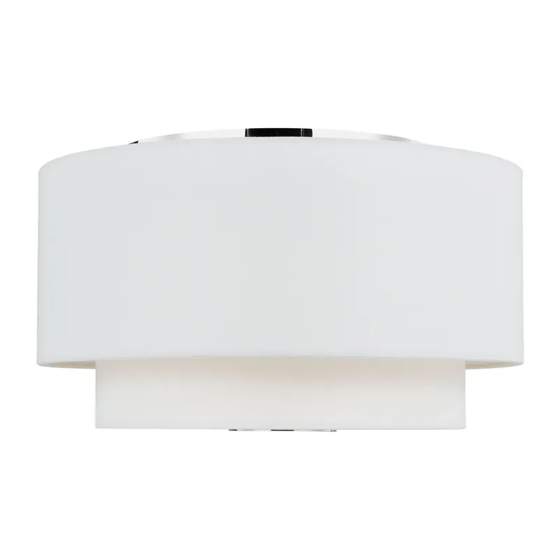 kate spade new york Sawyer Flush Mount in Polished Nickel