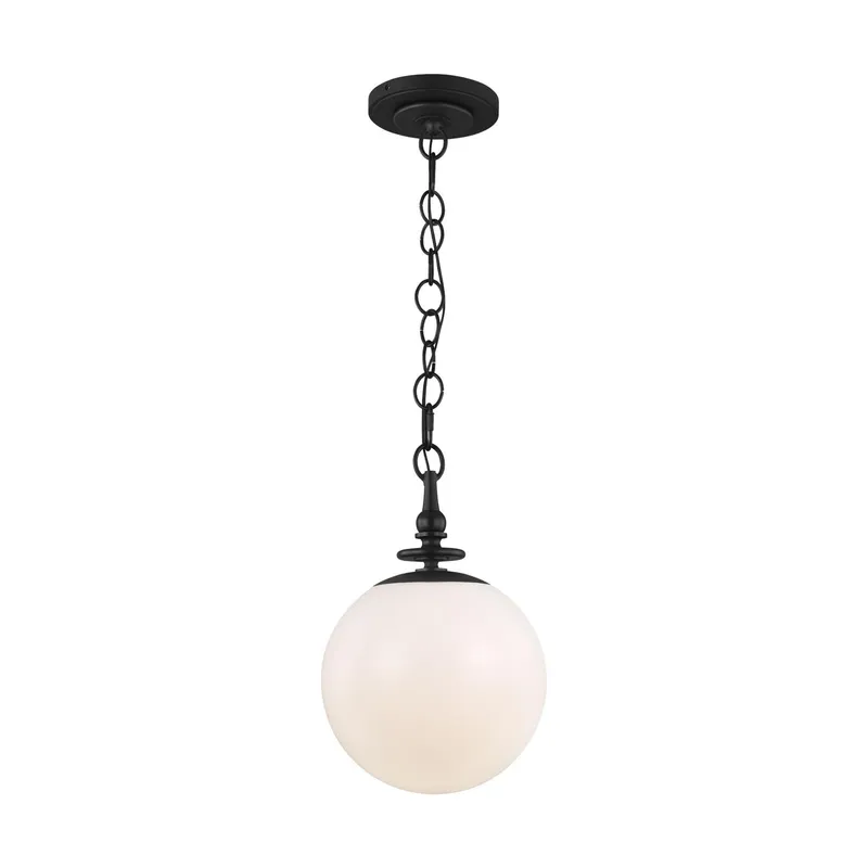 Thomas O'Brien Capri Medium Pendant in Aged Iron