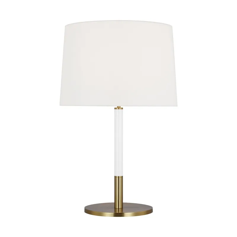 kate spade new york Monroe Medium Table Lamp in Burnished Brass
