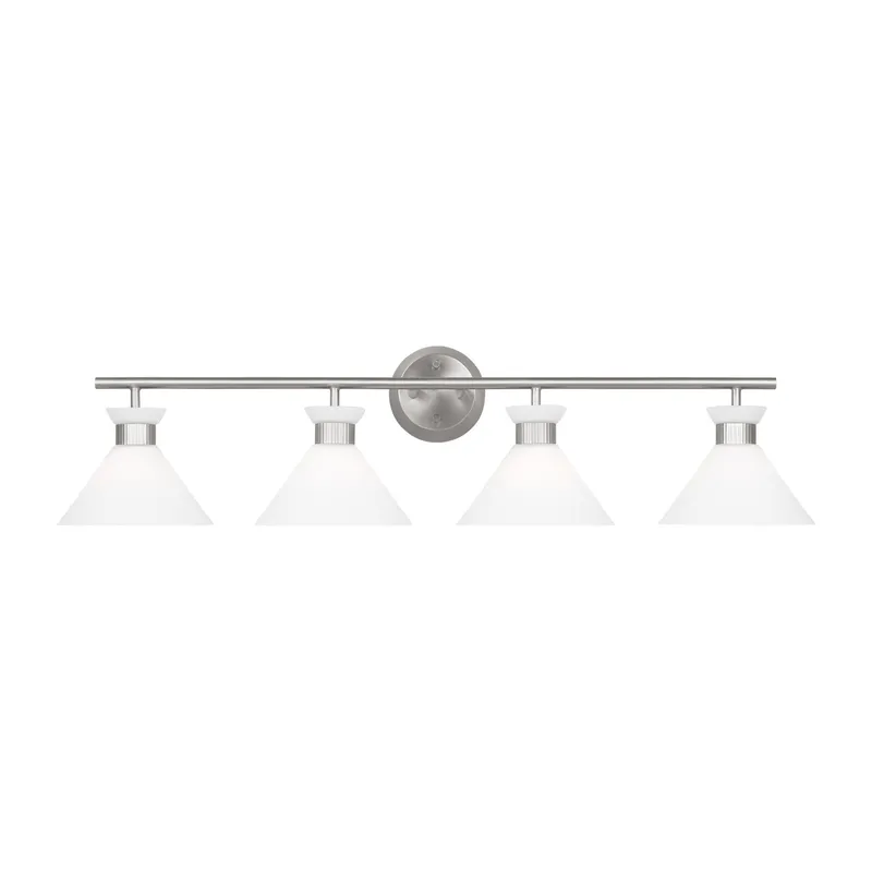 Drew & Jonathan Belcarra 4 - Light Bath in Brushed Steel