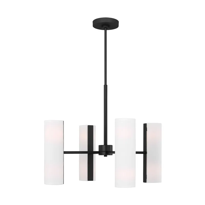 Drew & Jonathan Capalino Medium Chandelier in Midnight Black
