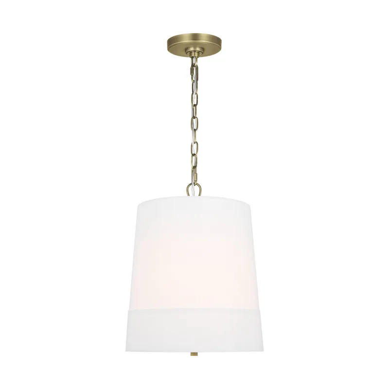 Lauren Ralph Lauren Ivie Medium Pendant in Time Worn Brass