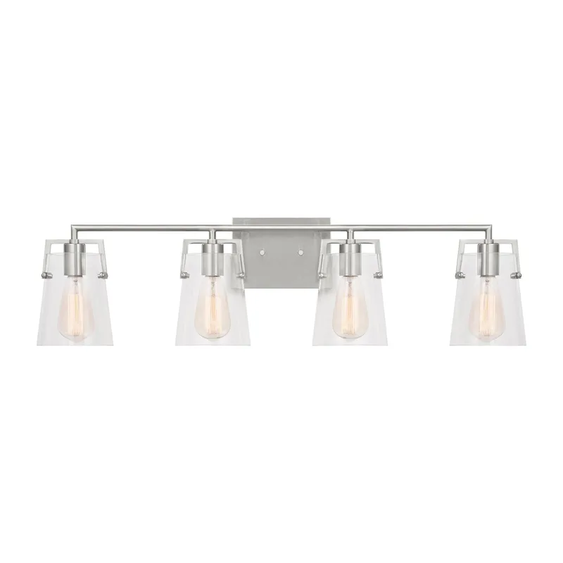 Drew & Jonathan Crofton 4 - Light Bath in Brushed Steel