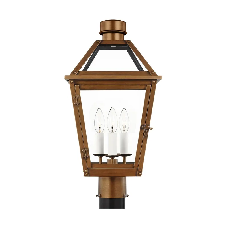 Chapman & Myers Hyannis Medium Post in Natural Copper