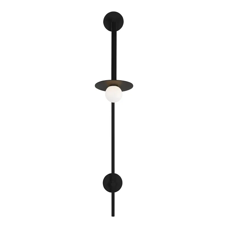 Kelly Wearstler Nodes Large Pivot Sconce in Midnight Black