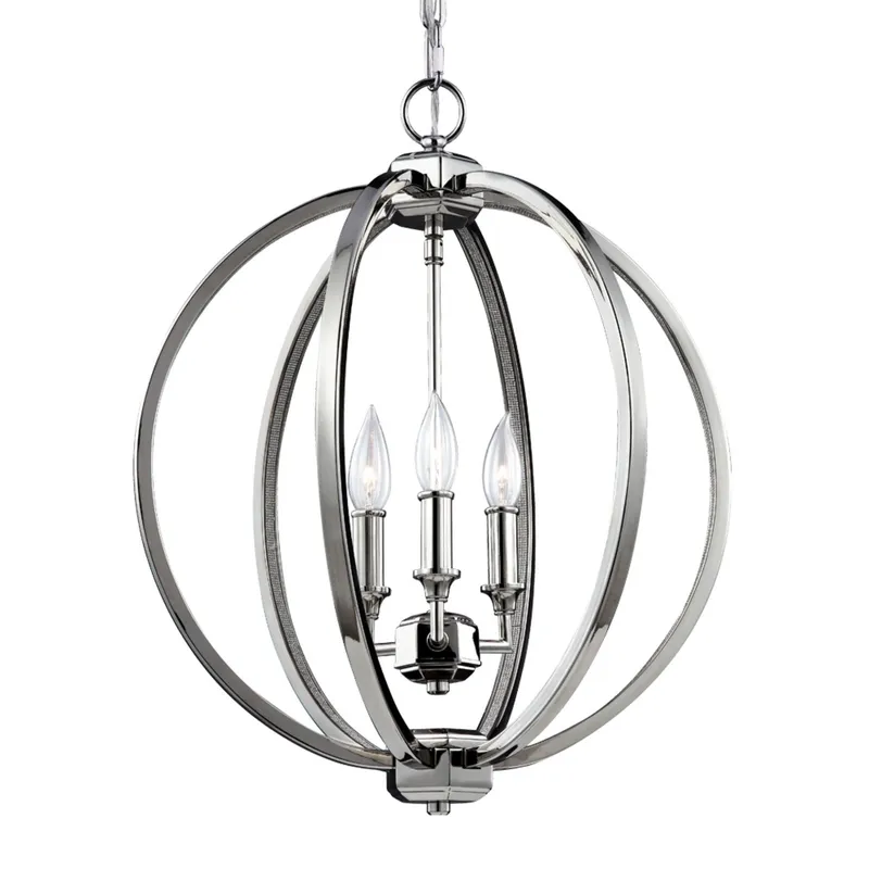 Sean Lavin Corinne Medium Pendant in Polished Nickel
