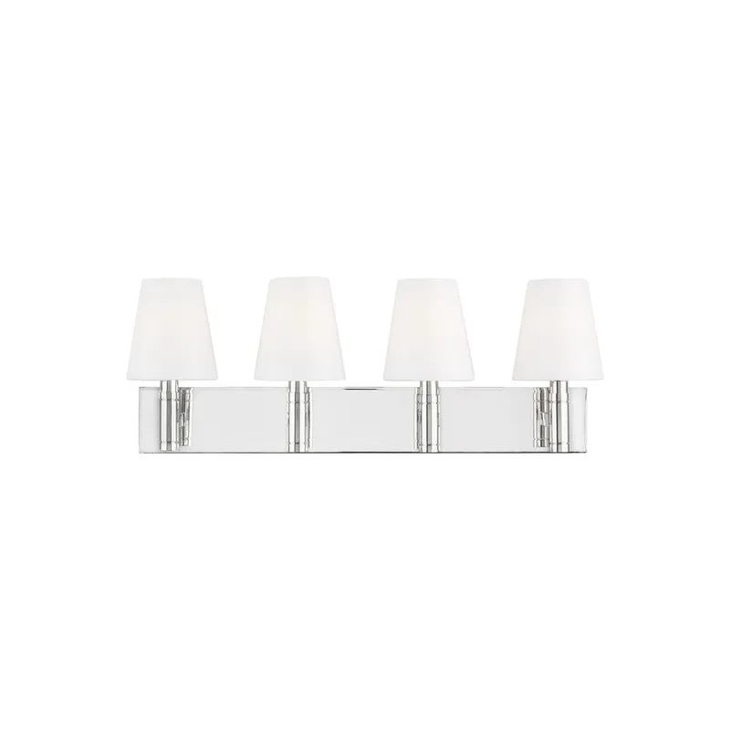 Thomas O'Brien Beckham Classic 4 - Light Vanity in Polished Nickel