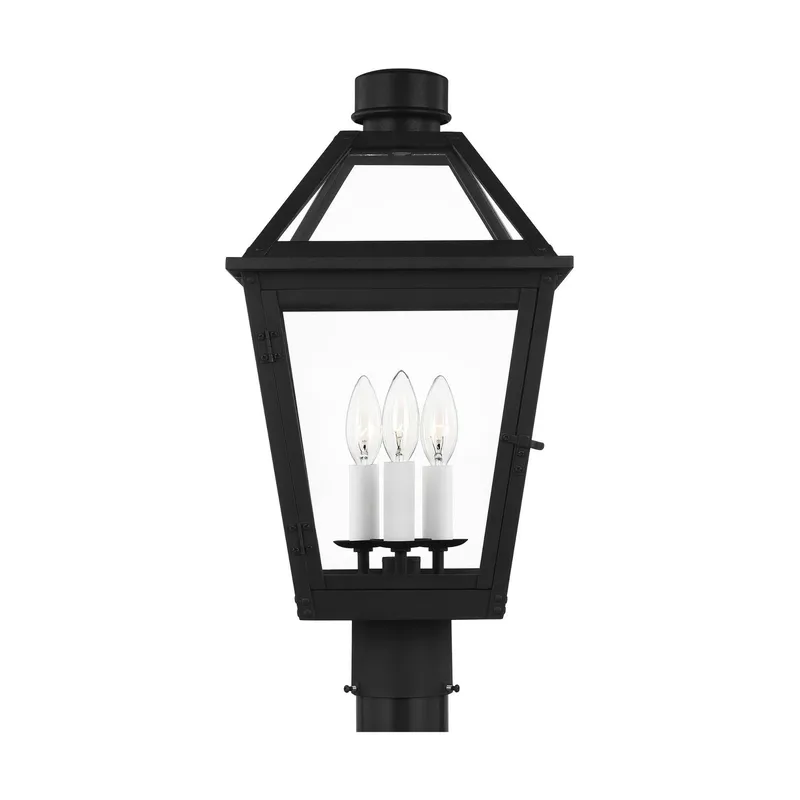 Chapman & Myers Hyannis Medium Post in Textured Black