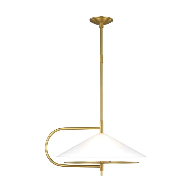 Kelly Wearstler Gesture Pendant in Burnished Brass