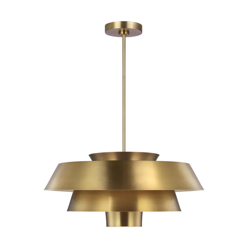 Ellen DeGeneres Brisbin Large Pendant in Burnished Brass