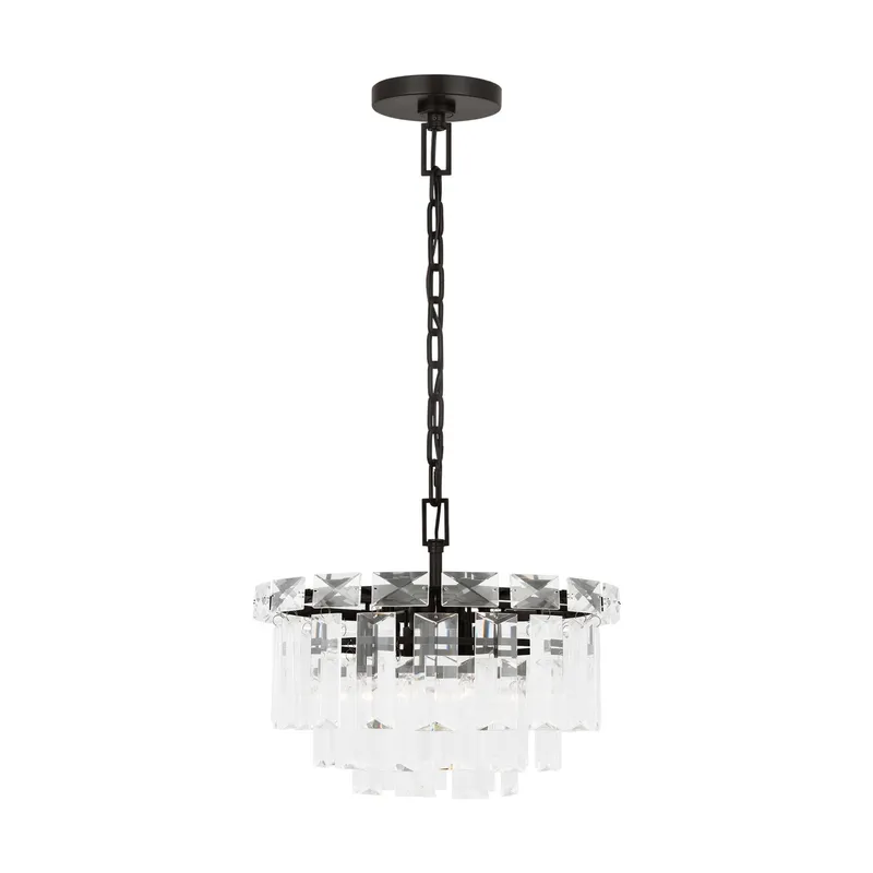 Chapman & Myers Arden Small Chandelier in Aged Iron