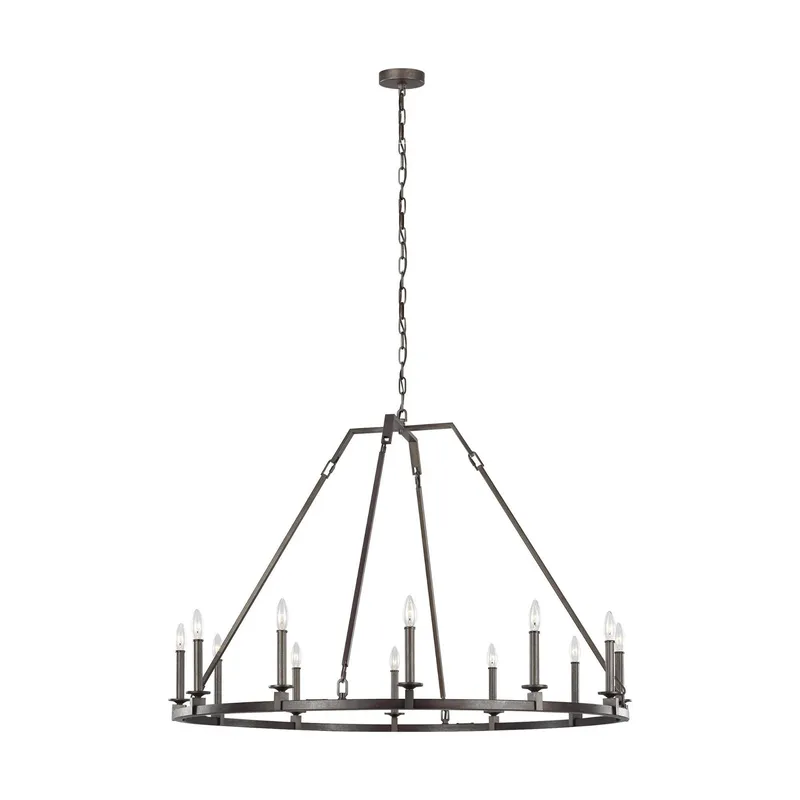 Sean Lavin Landen Large Chandelier in Smith Steel