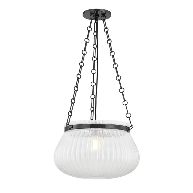Granby 1-Light Pendant in Old Bronze 17W x 12H