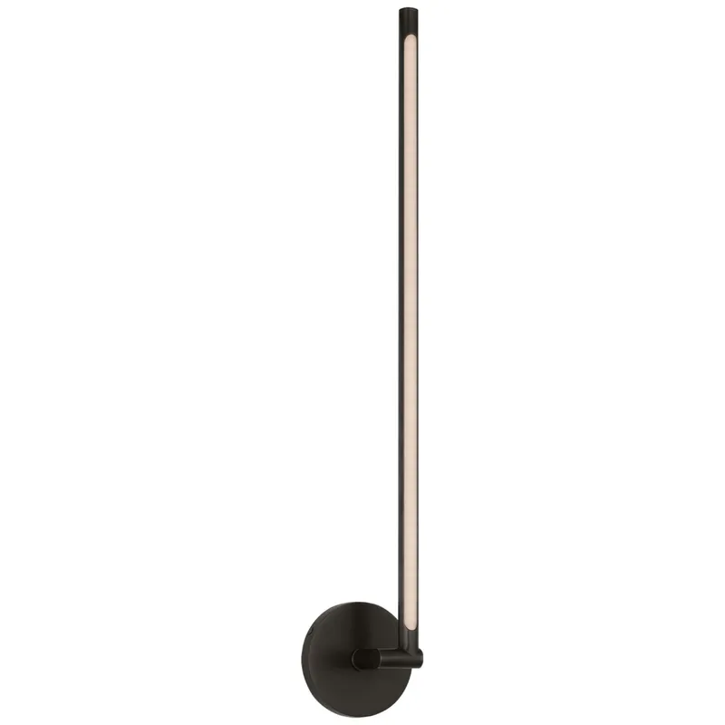 Kelly Wearstler Cona Large Sconce in Bronze Wall Light W4.25" - 26.25" x H26.25"