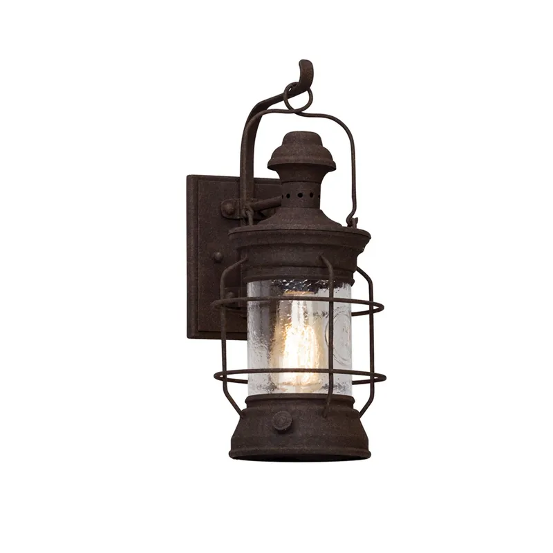 Atkins 1-Light Exterior Wall Sconce in Heritage Bronze 6.75W x 15.5H