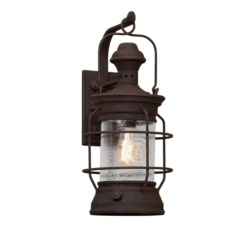 Atkins 1-Light Exterior Wall Sconce in Heritage Bronze 9.5W x 22H