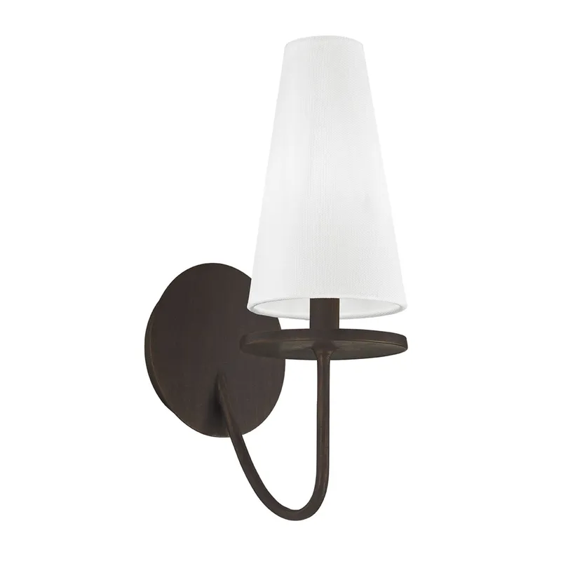 Marcel 1-Light Wall Sconce in Textured Bronze 5.5W x 14.25H