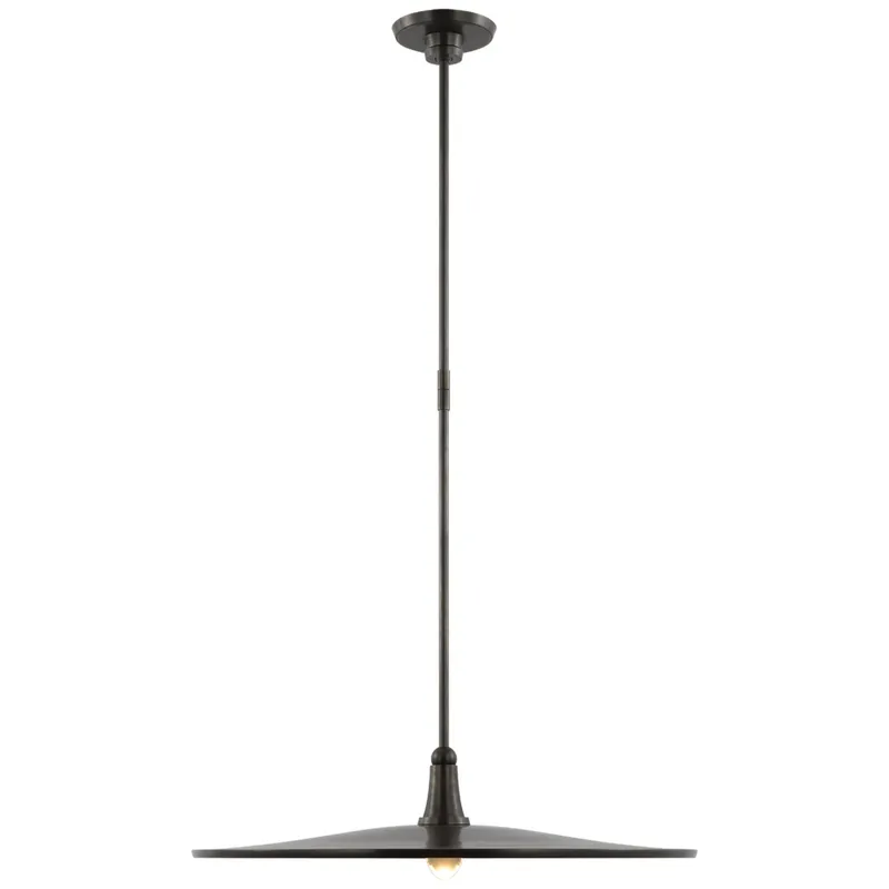 Thomas O'Brien Truesdell 24" Pendant in Bronze Ceiling Light W24"