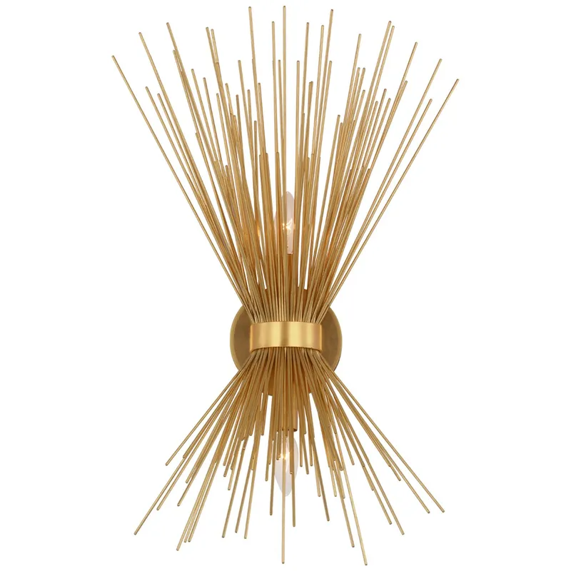 Kelly Wearstler Strada Medium Sconce in Gild Wall Light W8" x H25"