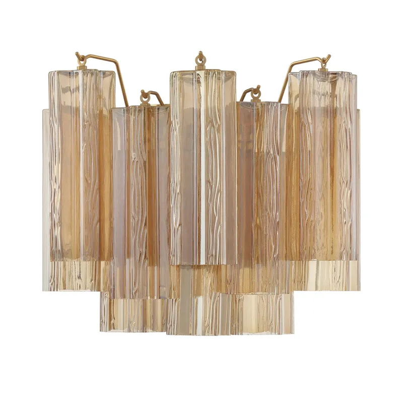 Addis 14.5'' Aged Brass Sconce Gold 14.5"W x 11.75"H x 9.75"D