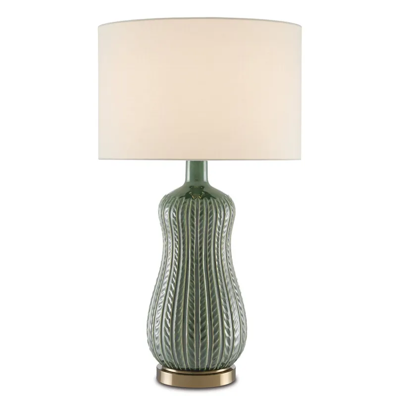 Mamora Green Table Lamp - Green