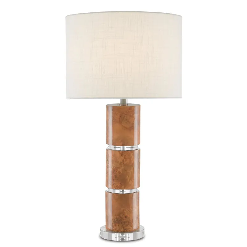 Birdseye Table Lamp - Birdseye Maple Veneer