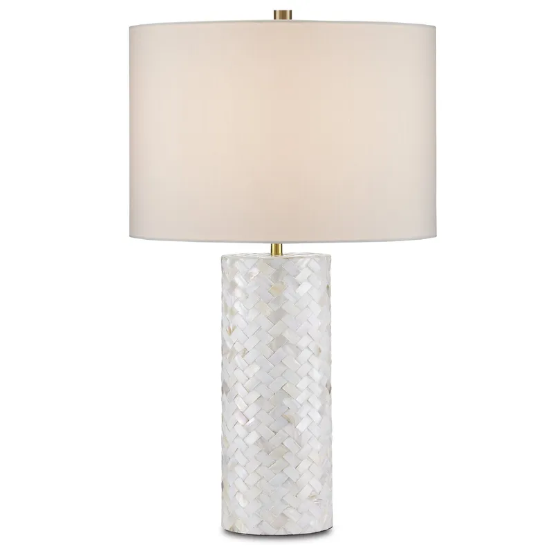 Meraki Mother-of-Pearl Table Lamp - Natural