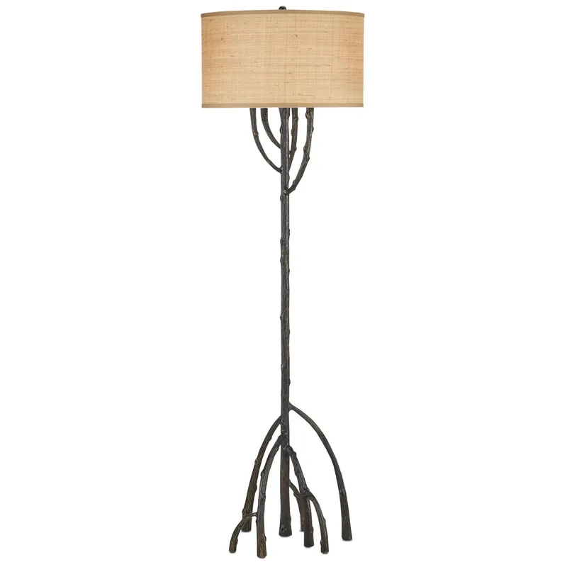 Mangrove Bronze Floor Lamp - Bronze
