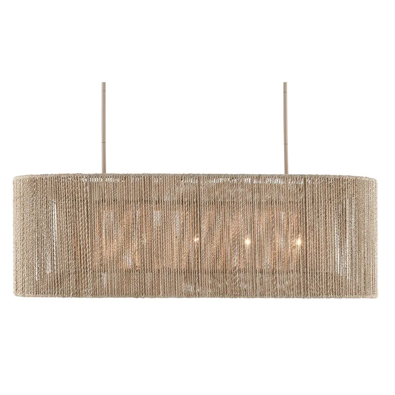 Mereworth Rope Chandelier - Natural Rope/Beige
