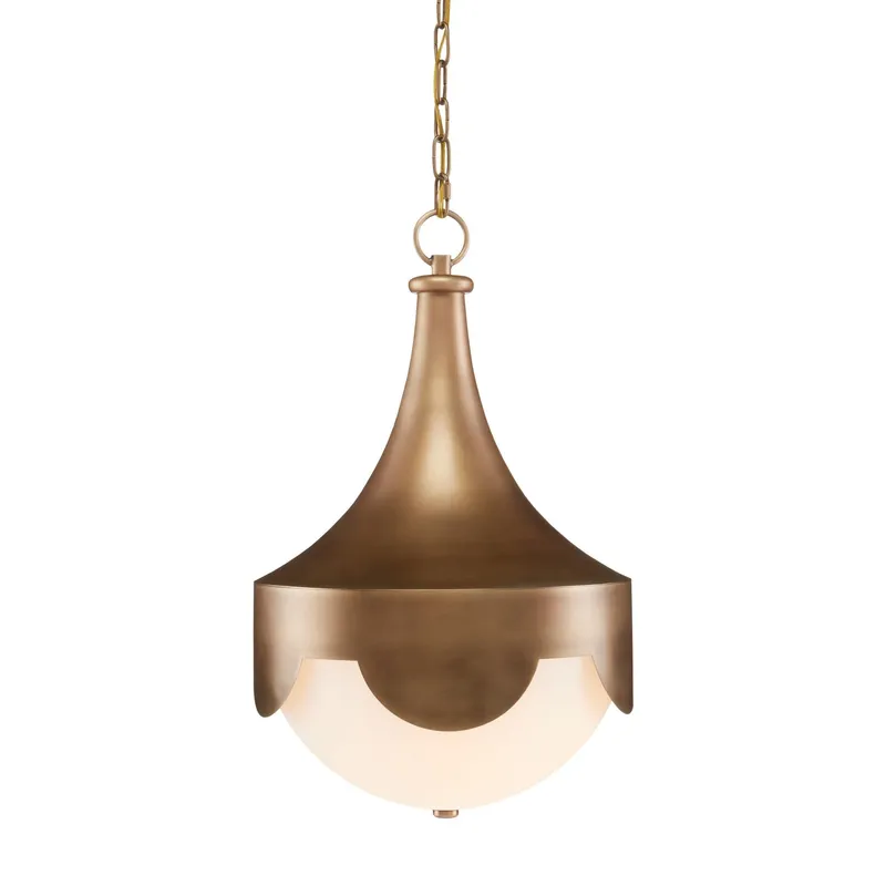 Pasha Brass Pendant - Antique Brass