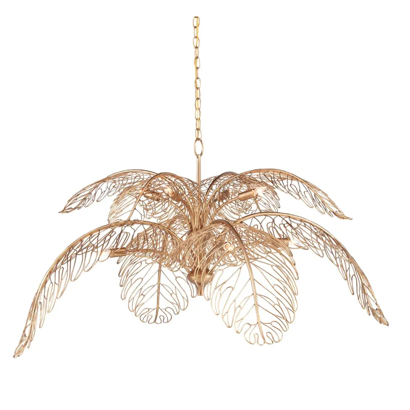 Taormina Brass Chandelier - Brass